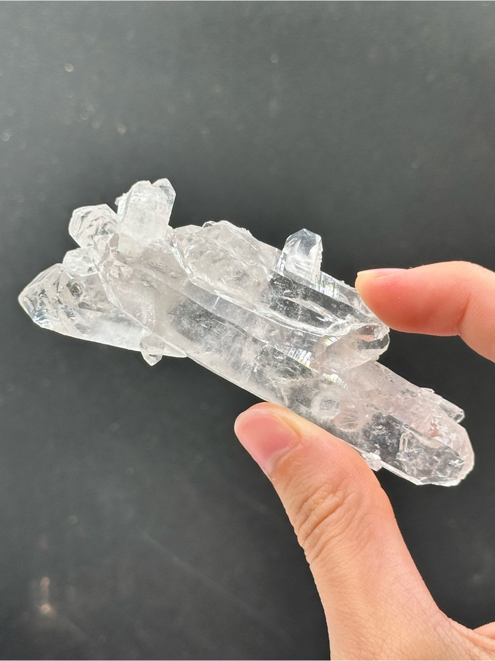 Arkansas Clear Quartz Fadden Cluster 🫧🤍🫧 ACQ3